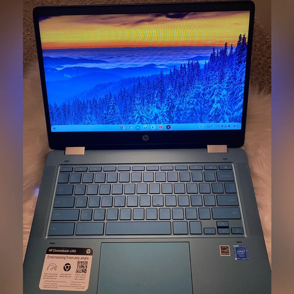 HP Chromebook X360 touchscreen Laptop